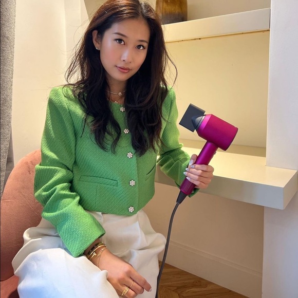 Zara Jackets & Blazers - SOLD - NWOT Green Tweed Set